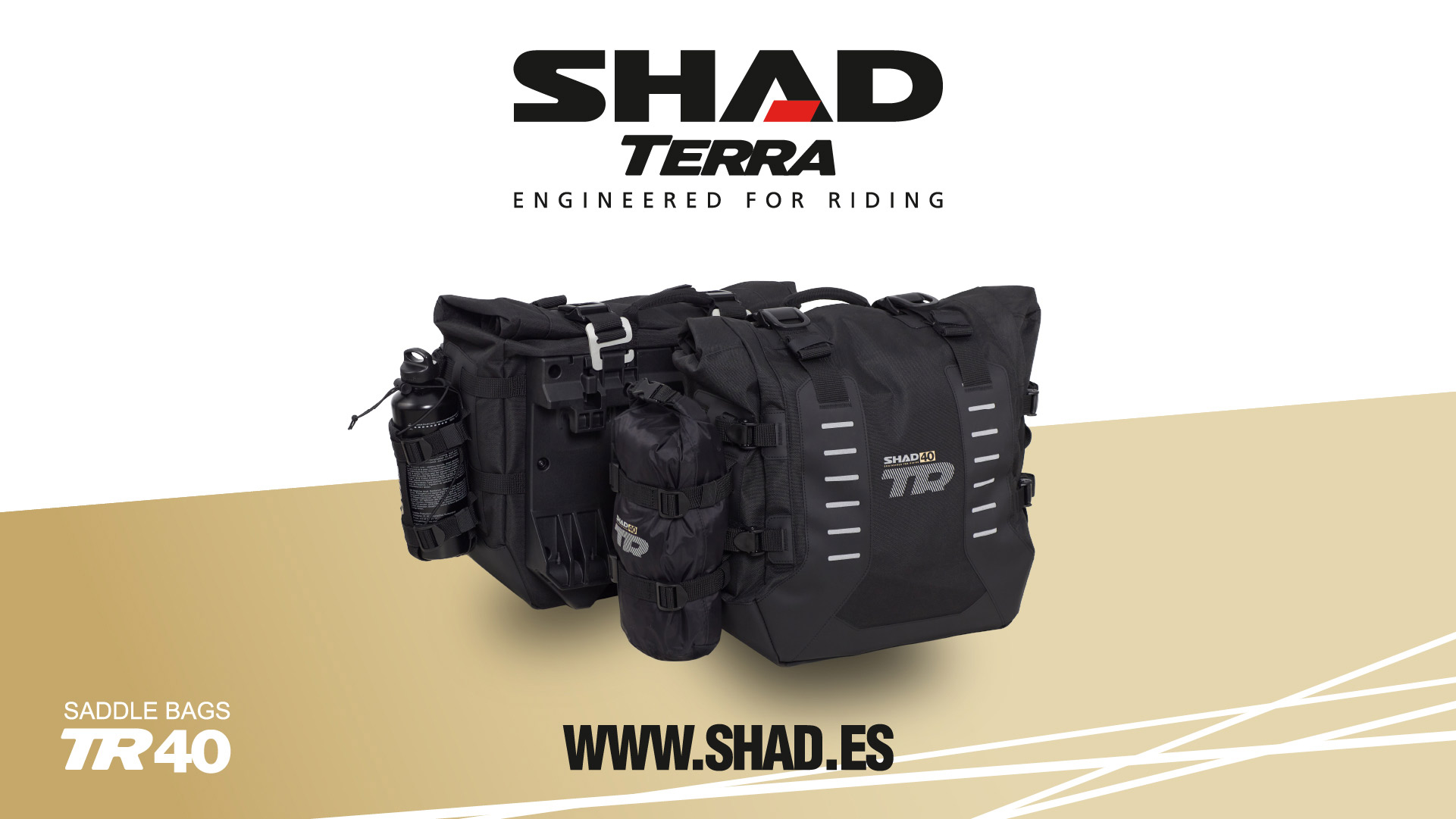 【 】カラト ADVENTURE TERRA SADDLEBAGS TR40