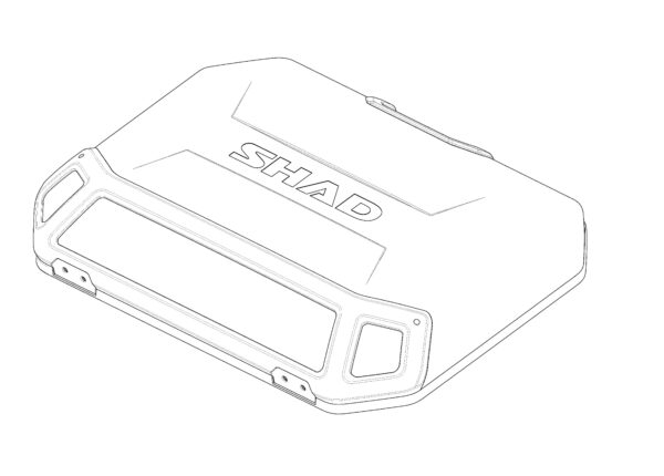 BLACK ALUMINIUM COVER TERRA SIDE CASE