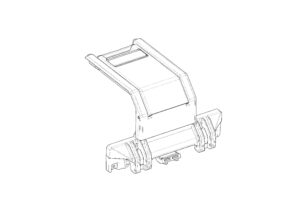 PARTIE INFÉRIEURE SERRURE TR47