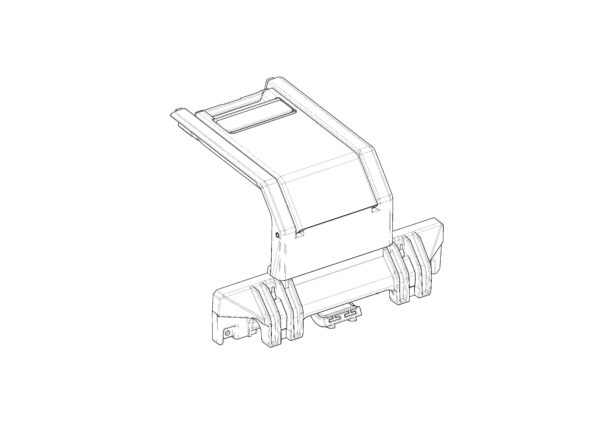 PARTIE INFÉRIEURE SERRURE TR47