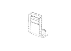 PARTIE INFÉRIEURE SERRURE TR37