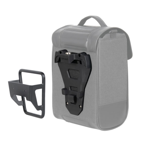 SADDLE BAG 1 UNIT SR38 CAFE RACER BLACK