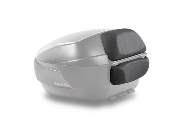 TOP CASE SH48 GRIS OSCURO + TAPA CARBONO + RESPALDO