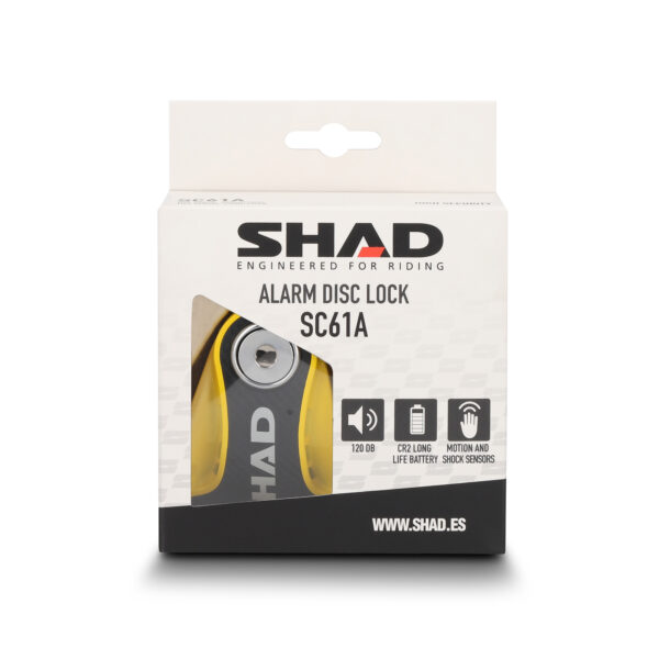 SC61A DISK LOCK - YELLOW