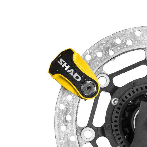 SC61A DISK LOCK - YELLOW