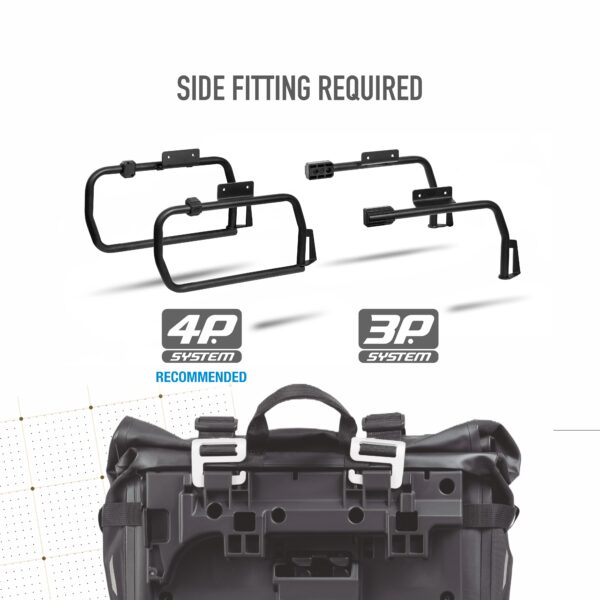 WATERPROOF SADDLE BAGS TERRA TR30