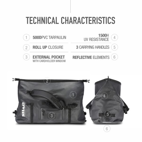 BORSA POSTERIORE IMPERMEABILE SW80