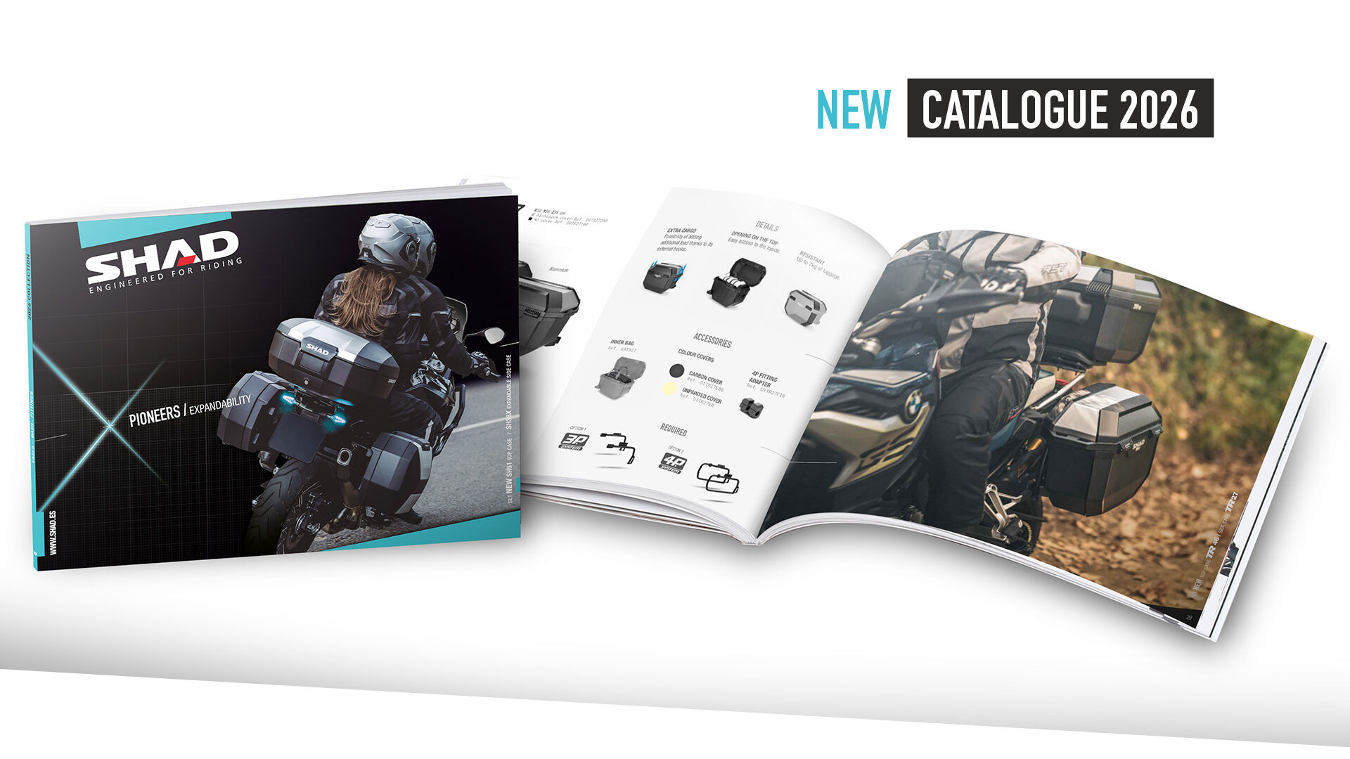 SHAD motorcycle cases and bags