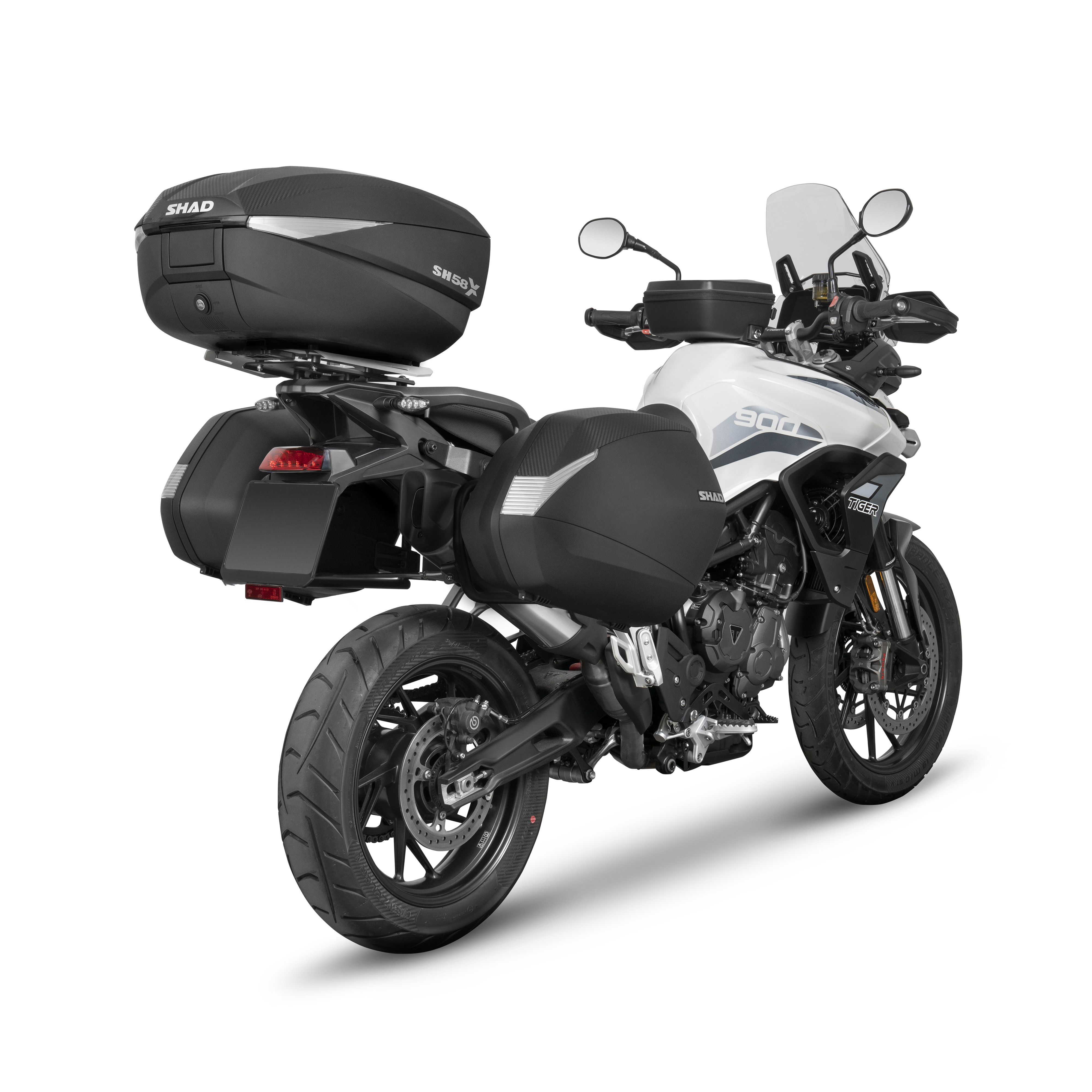 SW MOTECH DUSC XL top case system. Black. 55 l. Triumph Tiger 1200 